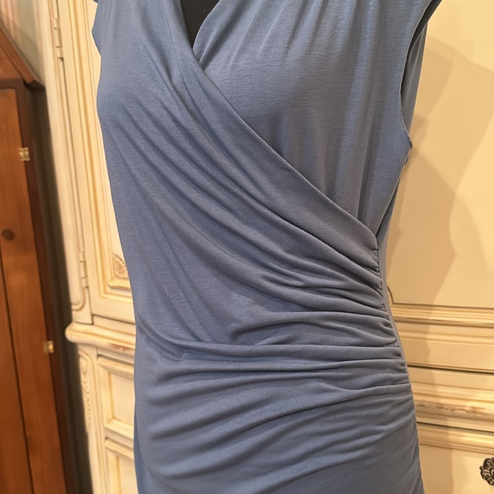 Blue gray blouse - Picture 2 of 6